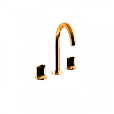 Fantini Venezia Смеситель для раковины, 3 отв., излив: 175 мм, цвет: Matt Copper PVD 29 P9 N404S