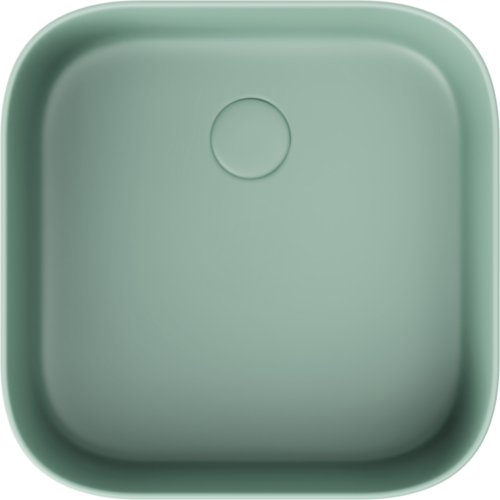 Раковина накладная Omoikiri June mi 40x38, смещённый слив, цветная