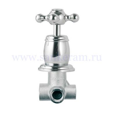 Переключатель на 2 потребителя Bandini Antica 543.920 хром