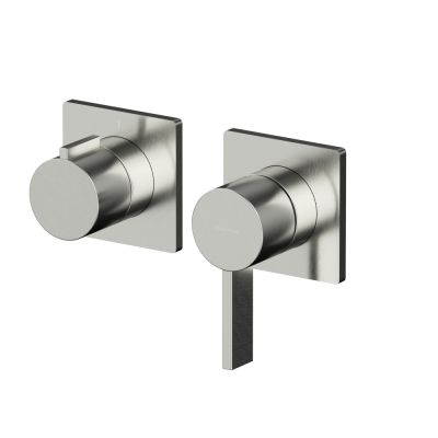 Внешняя часть смесителя для душа на 2 потребителя WHITECROSS XT1442NIB (брашированный никель)