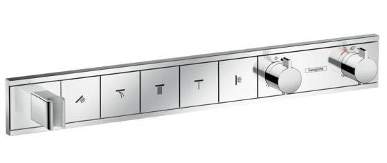 Встроенная часть термостата Hansgrohe RainSelect на 5 потребителей 15313180