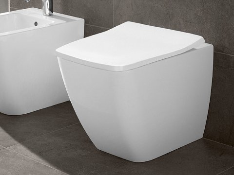Приставной унитаз 56 см. Villeroy&Boch Venticello 4613 R0R1