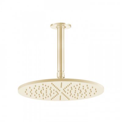 Gessi Inciso Верхний душ, 1/2, Ø 30см, потолочный, цвет: золото 58250#246