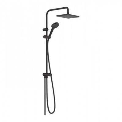 Hansgrohe Vernis Shape Душевая стойка с верхним душем 230 1jet Reno, цвет: матовый черный 26282670