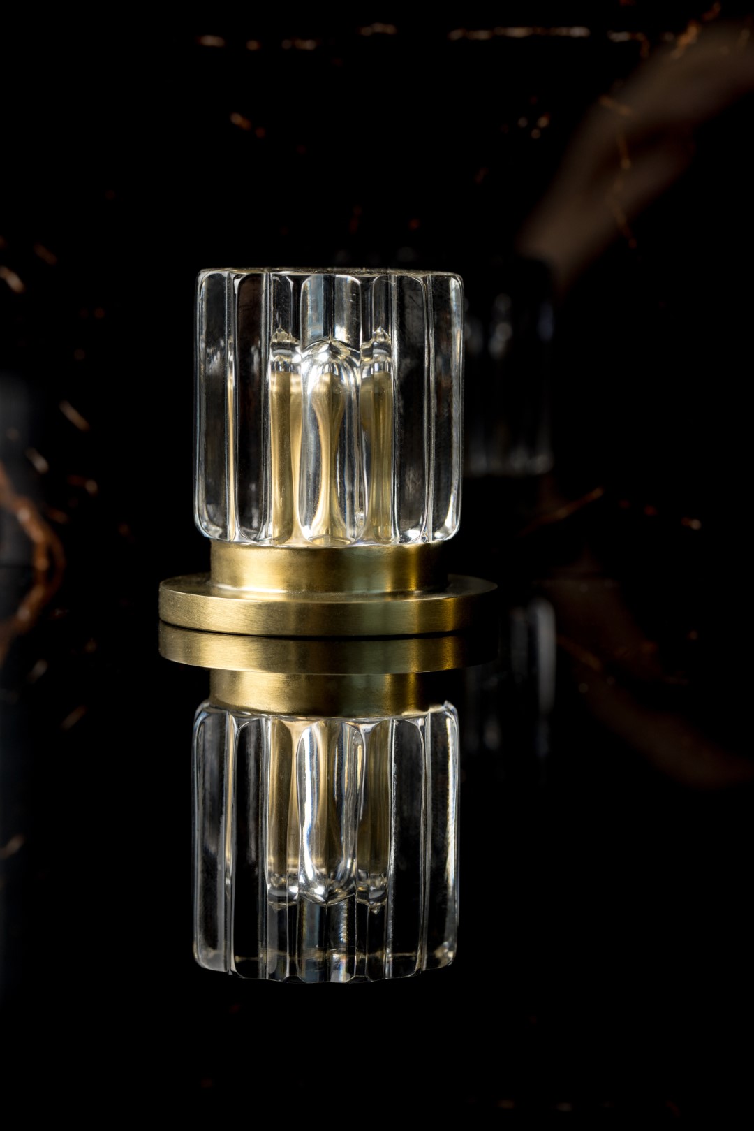 Смеситель на столешницу ELEGANTE на 3 отв. MATT GOLD 152-MG-EL