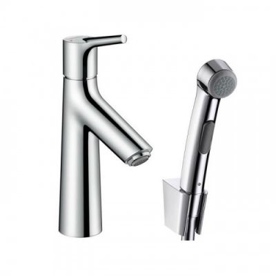 Hansgrohe Talis S, Смеситель для раковины с гигиеническим душем, Цвет: хром 72290000