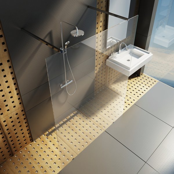 GW9FJ0C00Z1 Неподвижная стенка Ravak ST Walk-In Free 1300 x 2000 блестящий + транспарент