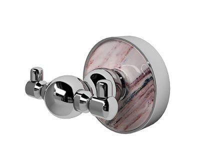 Aland K-8523D Крючок двойной Размеры (Ш/В/Г): 6,5х6х6,4 см