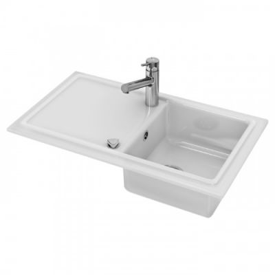 Керамическая кухонная мойка 86x51 DURAVIT Cassia 50
