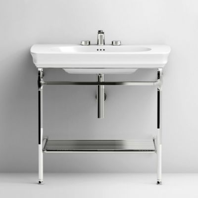 Artceram CIVITAS Структура металлическая 90х50см Quadra, полка решетка металлическая, цвет: хром