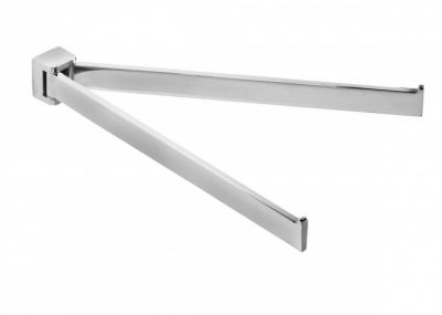 Gedy G-Glamour, полотенцедержатель двойной поворотный, цвет хром 5723(13)