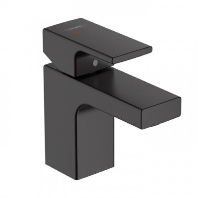 Hansgrohe Vernis Blend Смеситель для раковины, излив 70 мм, цвет: матовый черный 71593670