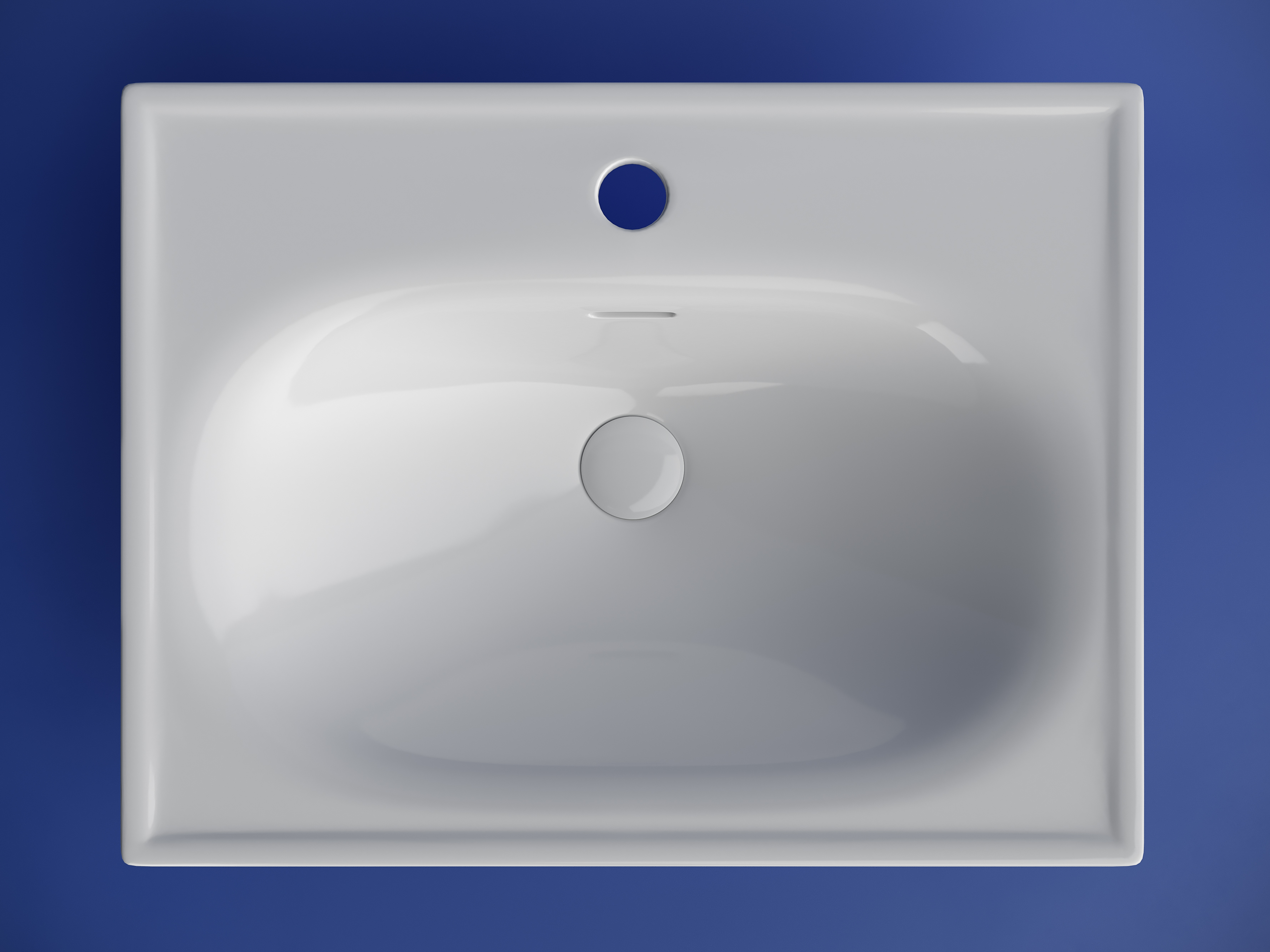 CN13001 Ceramica Nova Раковина накладная Sabo 600x460x130 белый