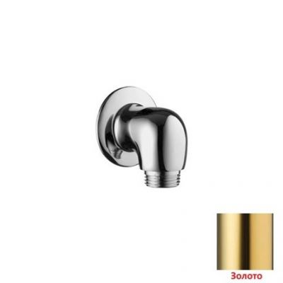 99101153 Palazzani отвод воды для душа из латуни, 1/2" золото