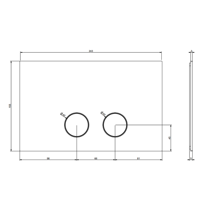 Gessi Technical Accessories  Клавиша смыва для унитаза, двойная, для систем инсталляций Geberit Sigma8 и Sigma12, цвет: Brushed Brass PVD 54611#727