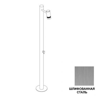 CL040E03Q AQUAELITE отдельностоящая душевая колонна KINO, 90 мм