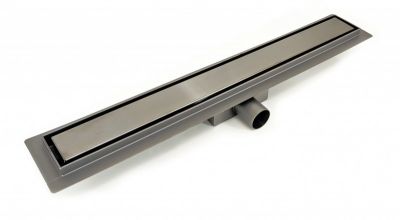 M-TILE-70GM Желоб линейный под плитку ESBANO 700 мм, оружейная сталь