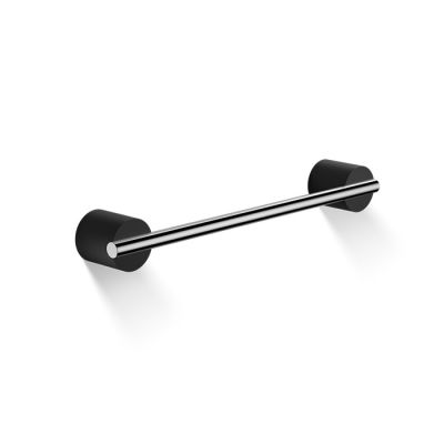 975064 Decor Walther Black Stone HTE30 Полотенцедержатель 30см, подвесной, цвет: черный матовый / хром