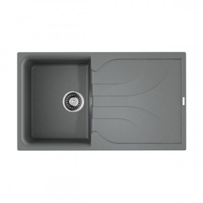 4993546 Omoikiri Yasugata 86-GR Tetogranit/leningrad grey