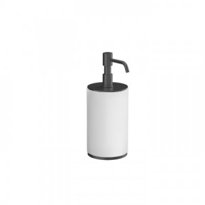GESSI Tondo Дозатор для жидкого мыла настольный белый, цвет: Black XL 66437#299