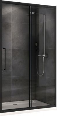 Душевая дверь 120 см ABBER Schwarzer Diamant AG30120BH