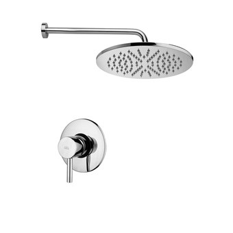 Комплект KITLIG011CRKING  для душа , со смесителем LIG011CR на 1 выход, душ 300мм, LIGHT, хром Paffoni - 1 шт