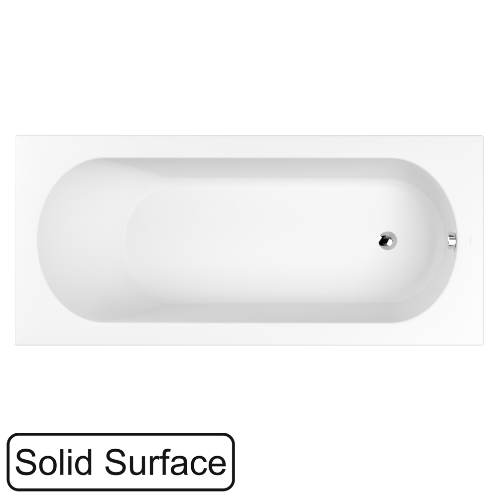 Ванна WHITECROSS Jane 180x80 (белый мат) иск. камень