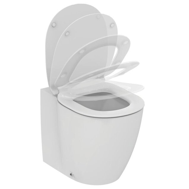 Напольный пристенный унитаз-соло Ideal Standard CONNECT AquaBlade® E052401
