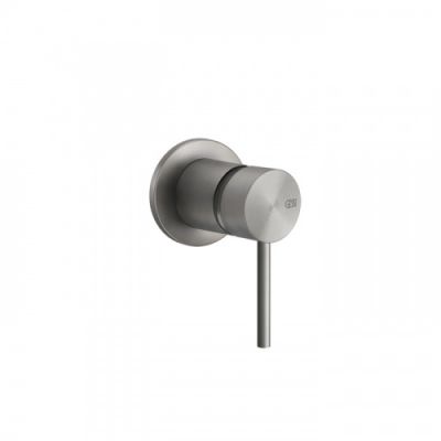 Gessi Shower316 Встраиваемый однорычажный смеситель, на 1/2, картридж Ø 35 мм,одна позиция. внешняя часть, цвет: шлифованная сталь 54019#239
