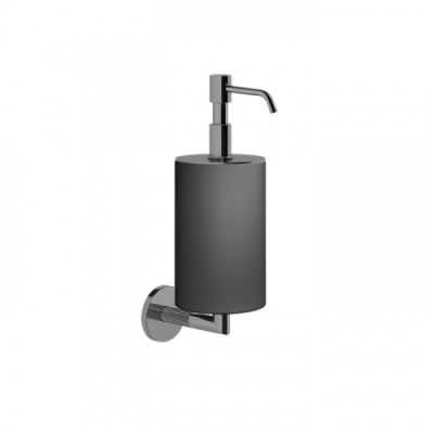 Gessi Ingranaggio Дозатор для жидкого мыла, подвесной, отделка Black Metal Brushed PVD 63814#707