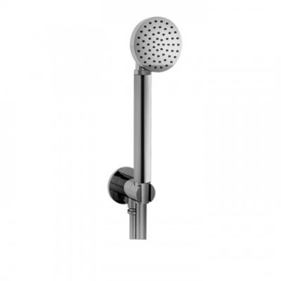 Fantini Icona Classic Душевой гарнитур, ручная лейка, со шлангом 150см и держателем, цвет: хром 53 02 R043