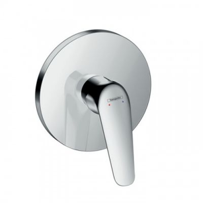 Hansgrohe Novus Однорычажный смеситель для душа Highflow, скрытый монтаж, внешняя часть, цвет: хром 71066000