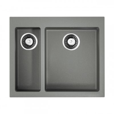4993558 Omoikiri Bosen 59-2-GR Tetogranit/leningrad grey