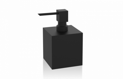 Decor Walther Cube DW 475 Дозатор для мыла, настольный, цвет: черный матовый 825060