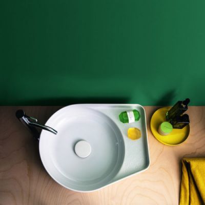 Laufen VAL Раковина-чаша 50х40х12.5 см, без отв., цвет: белый 8.1228.1.000.109.1