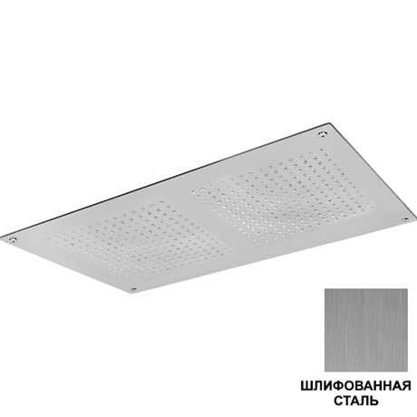 SF020A05Q AquaElite верхний душ потолочного крепления, 700x400 мм, 1/2", чёрный матовый