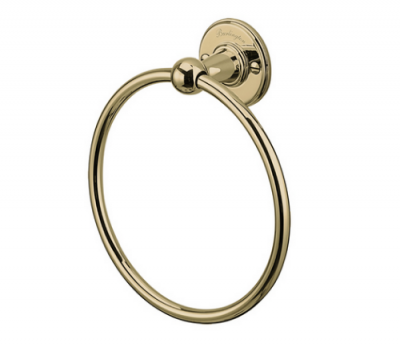 Круглый держатель для полотенец Burlington A3 GOLD