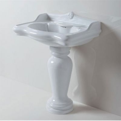 AZZURRA JUBILAEUM Раковина 70х55 см, 1 отв., цвет: белый