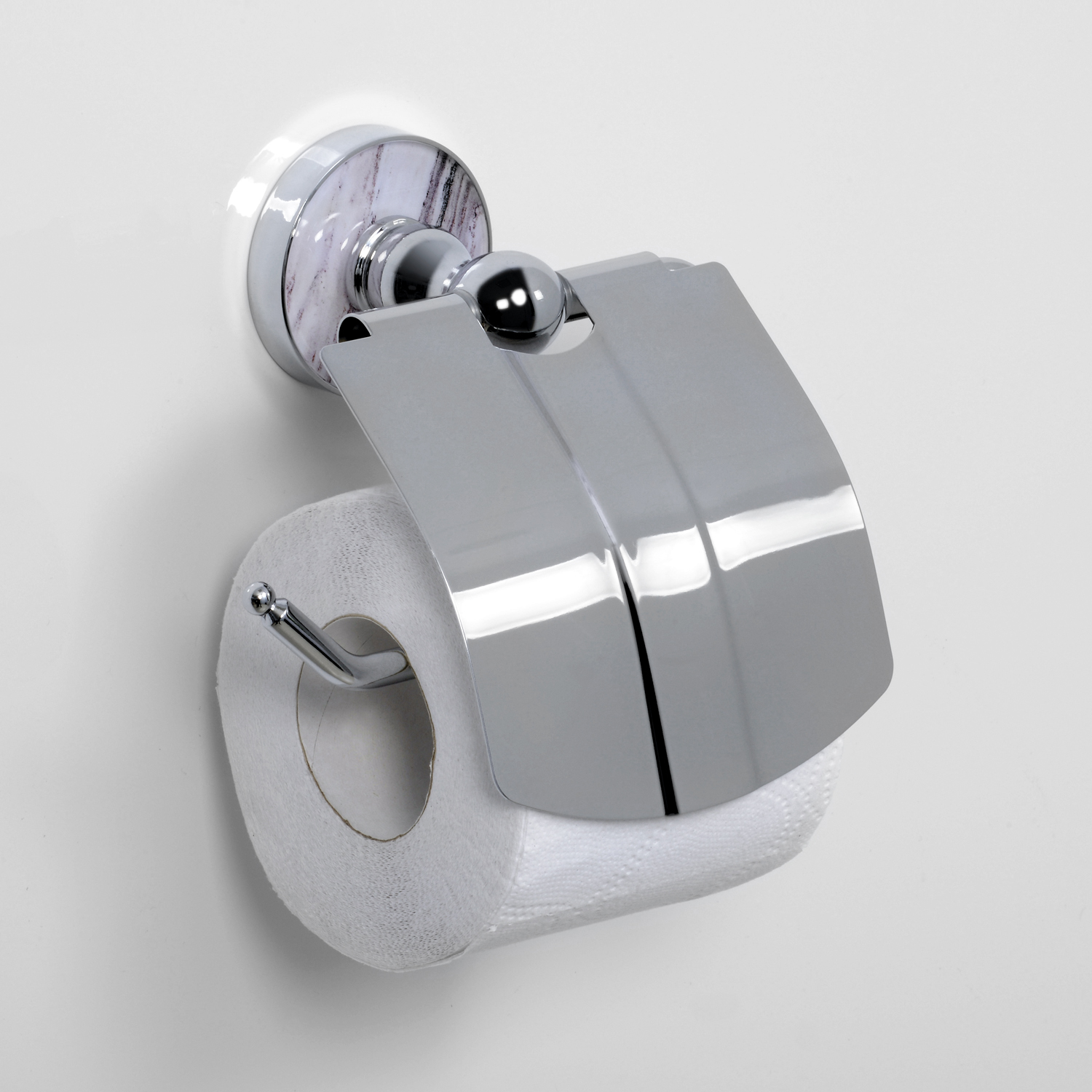 Aland K-8525 Держатель туалетной бумаги с крышкой Размеры (Ш/В/Г): 14,7х14,5х6,4 см