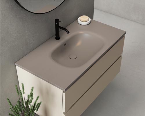 BL096.BI GLOBO BOULEVARD Раковина 960х510 мм, цвет белый глянцевый