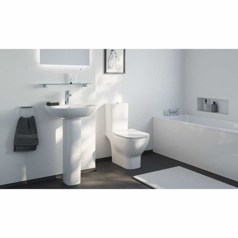 Тонкое сиденье и крышка для унитаза Ideal Standard Tesi T352701
