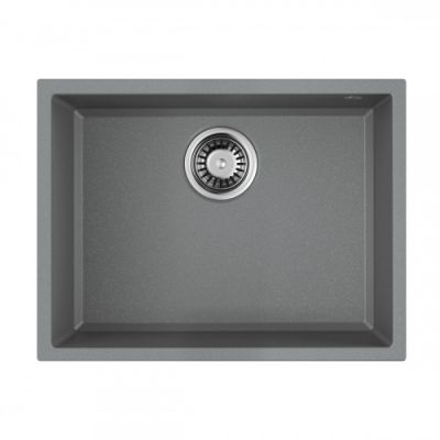 4993540 Omoikiri Tedori 54-U-GR Tetogranit/leningrad grey