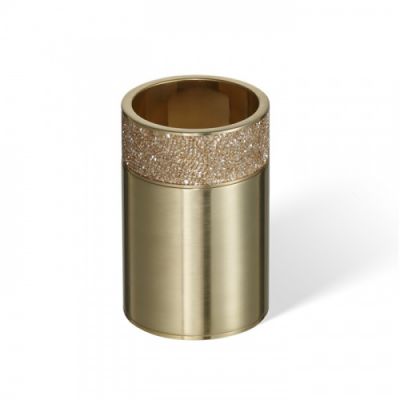 Decor Walther Rocks BOD1 Стакан настольный, с кристаллами Swarovski, цвет: золото матовое 933882