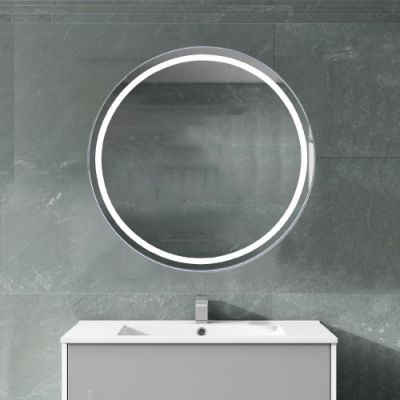 Xpertials OLEKR, зеркало 80 см, LED свет, вкл/выкл с диммером, антизапотевание, профиль глянц. хром 84354135-36969