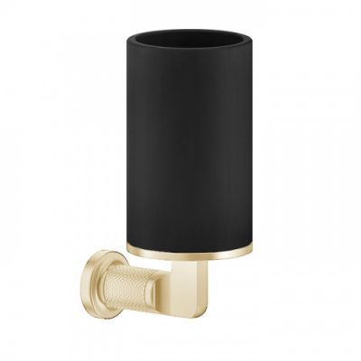 Gessi Inciso Стакан, подвесной, цвет: золото/черный 58508#246