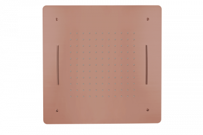 428-CB Boheme Потолочный душ 60x60 с каскадом, Copper Brushed