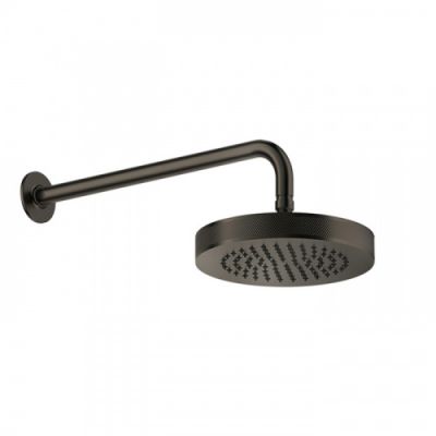 Gessi Inciso Shower Душевая головка Ø 219 мм, шарнирная на 1/2 с защитой от известкового налёта, цвет: black XL 58185#299