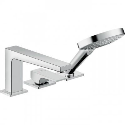 Hansgrohe Metropol Смеситель на борт ванны, на 3 отв., цвет: хром 32551000