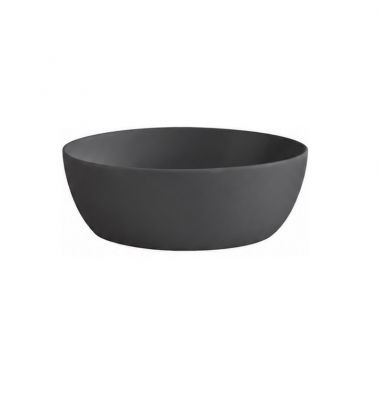 Раковина на столешницу, круглая d42 см Nicdesign OVVIO Bacinella 001 447 013 антрацит