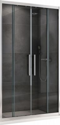 Душевая дверь 150 см ABBER Schwarzer Diamant AG33150H